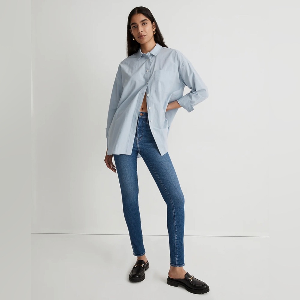 Madewell High Rise 10” skinny